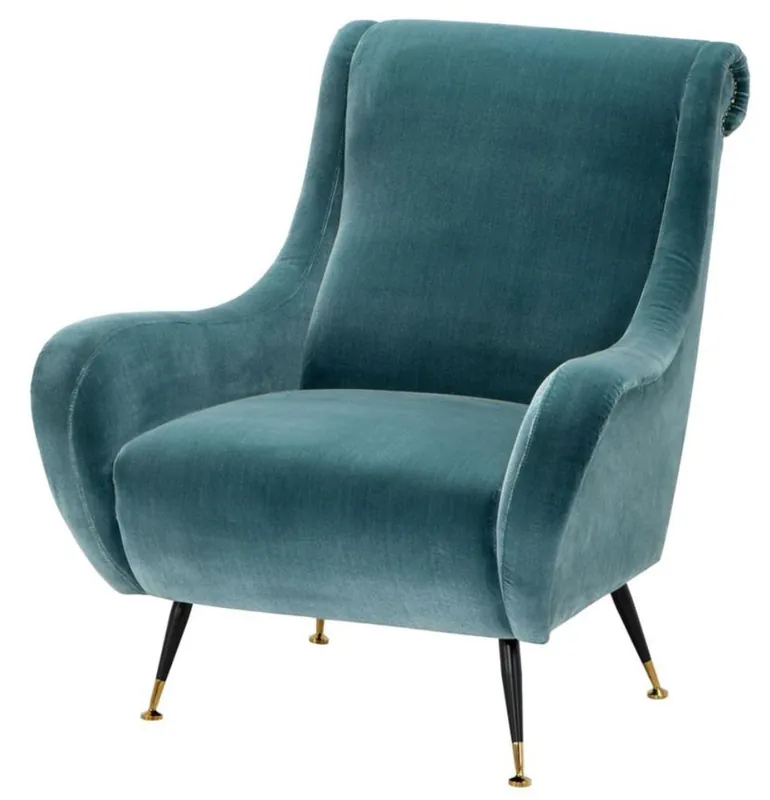 Beliebt Casa Padrino Luxury Hotel Salon Armchair Turquoise 80 x 90 x H. 88 cm - Living Room Furniture