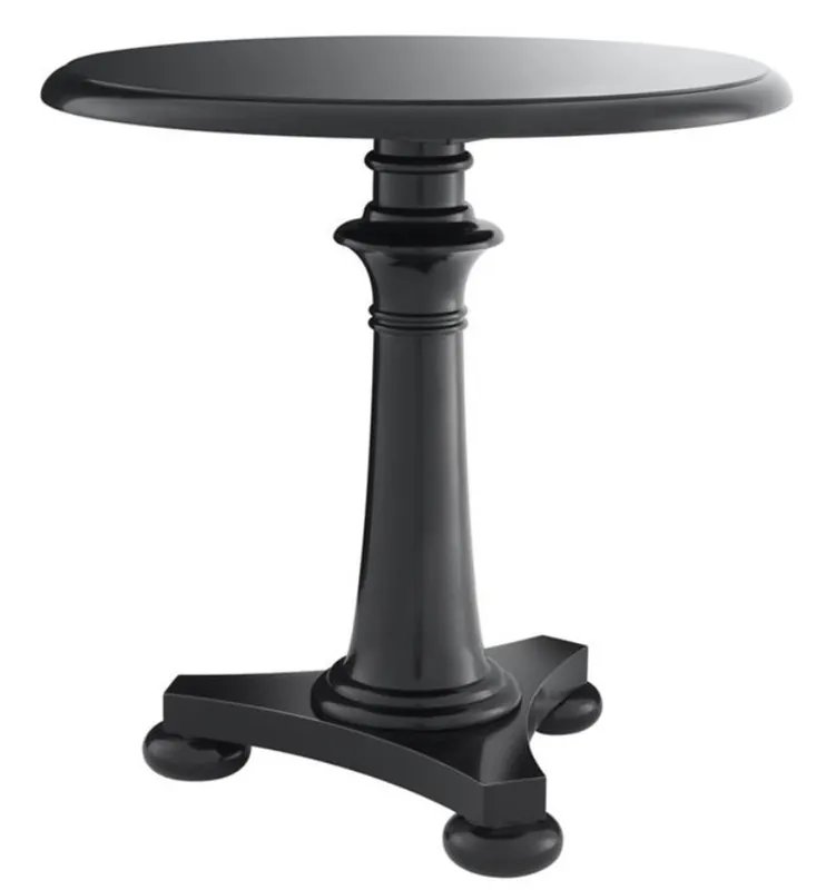 Casa Padrino Luxury Table / Side Table Black 75 x H. 75 cm - Hotel Collection Bestpreis