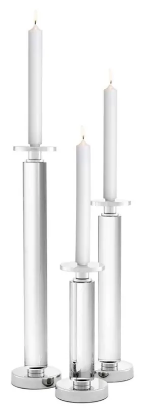 Casa Padrino Luxury Candle Holder Set of 3 - Hotel Restaurant Accessories Super-Preis