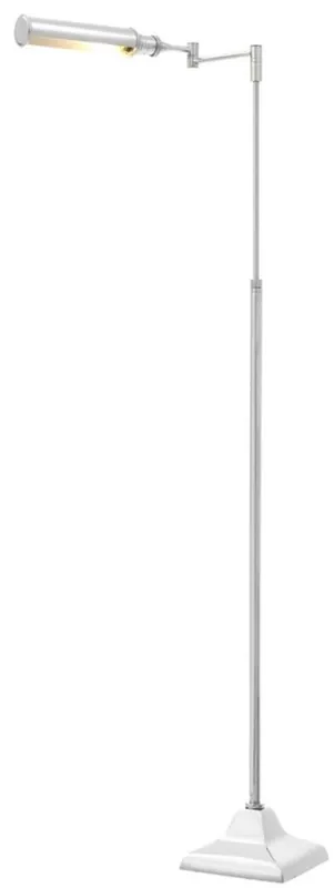 Jetzt Kaufen Casa Padrino luxury floor lamp with swing arm in silver - hotel furniture