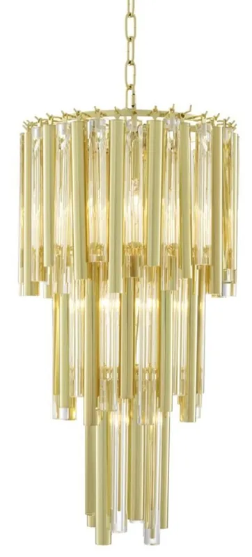 Günstig Casa Padrino luxury chandelier gold diameter 35 x H. 68 cm - hotel furniture