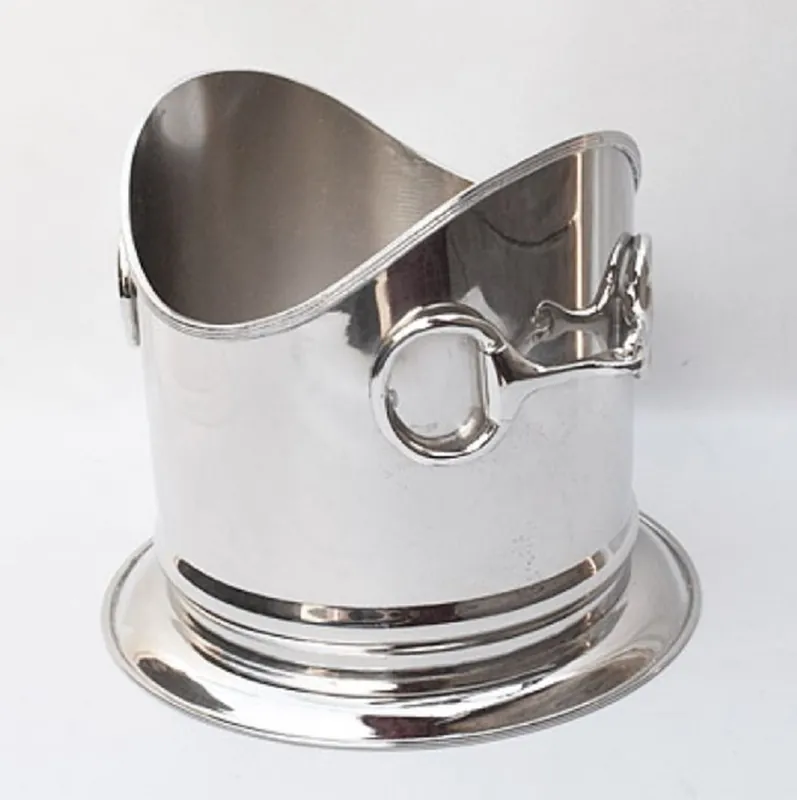 Casa Padrino Luxury Wine Cool Silver 24 x H. 21 cm - Hotel Restaurant Collection Heißes Angebot