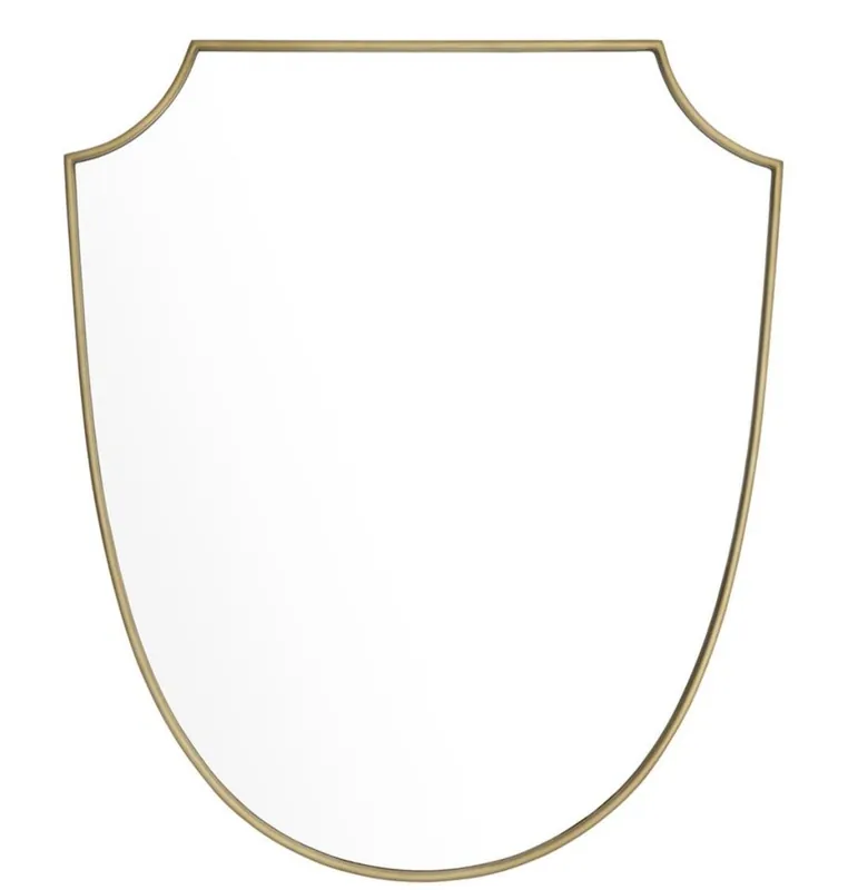 Casa Padrino luxury mirror brass 61 x H. 72 cm - designer wall mirror Preisknaller