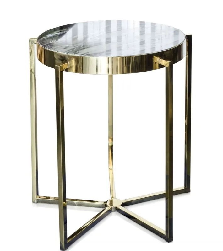 Must-Have Casa Padrino Luxury Hotel Side Table Gold 65 x H. 67 cm - Hotel Furniture