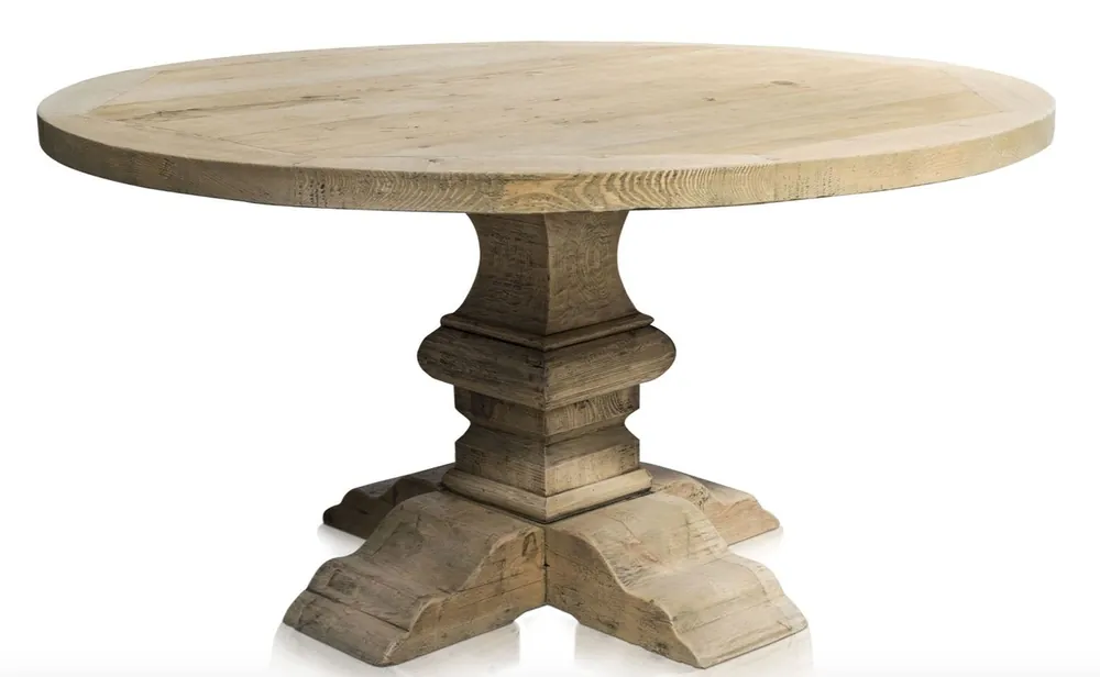 Casa Padrino luxury dining room table natural colors 150 x H. 76 cm - Dining Room Furniture Bestseller