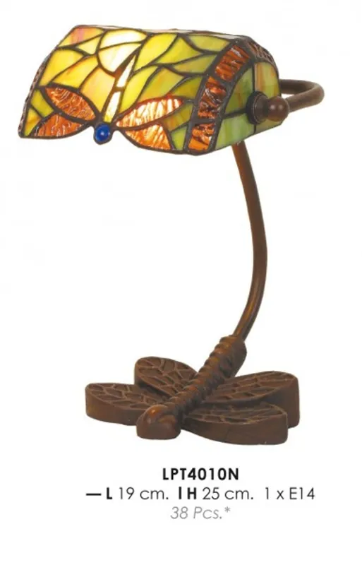 Super-Preis Casa Padrino lampe de table Tiffany Ø 19 x H. 25 cm - Lampe de Bureau Tiffany