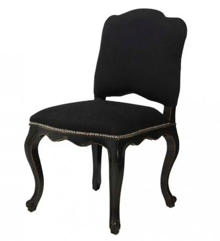 Sichere Zahlung Casa Padrino luxe baroque dîner Chaise Black Lion - Meubles Hôtel Restaurant