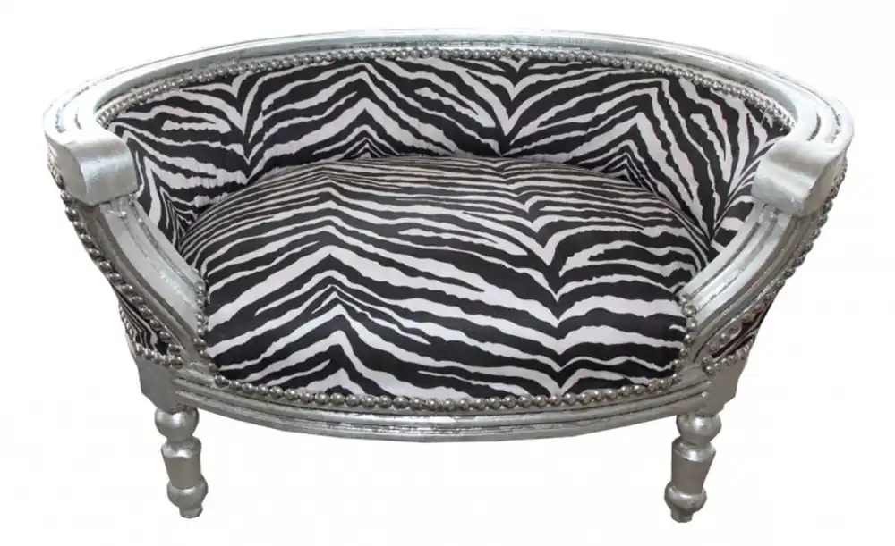 Preis Gesenkt Baroque Cats & Sofa Zebra / Silver Dog Bed & Cat Bed