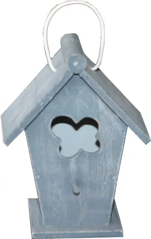 Meistverkauft Casa Padrino designer Birdhouse Mini Grey Bird Palace