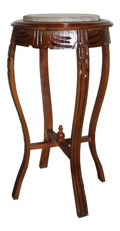 Abverkauf Baroque Side Table Brown ModY6 68 x 35 cm antique style