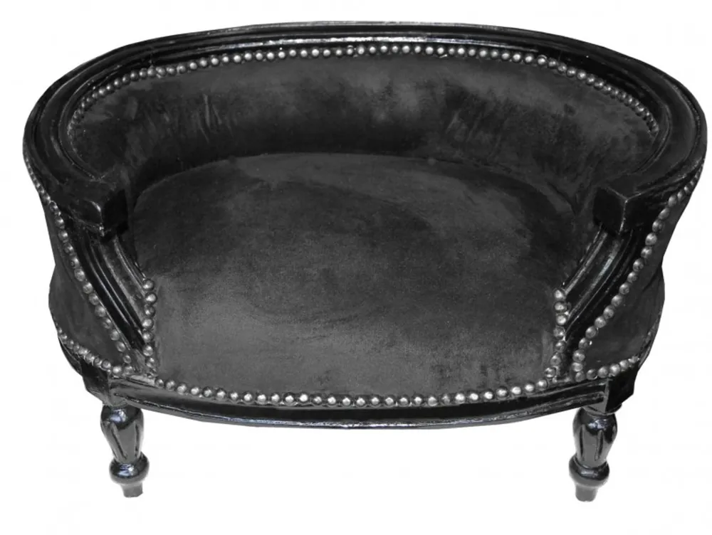 Baroque Cats & Sofa Black / Black Dog Bed & Cat Bed Sofort Bestellen