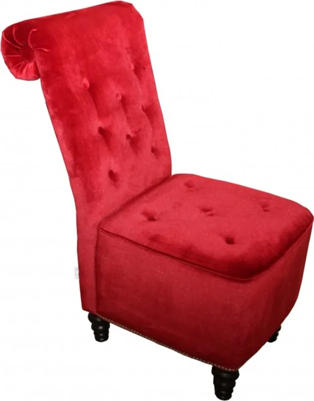 Casa Padrino Designer Chesterfield manger chaise Bordeaux rouge / brun Ausverkauf