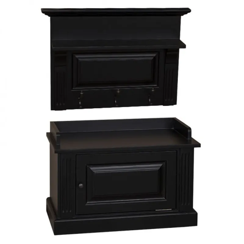 Preis Gesenkt Casa Padrino Nouveau Cloakroom cupboard 2-piece with cupboard - country style wardrobe