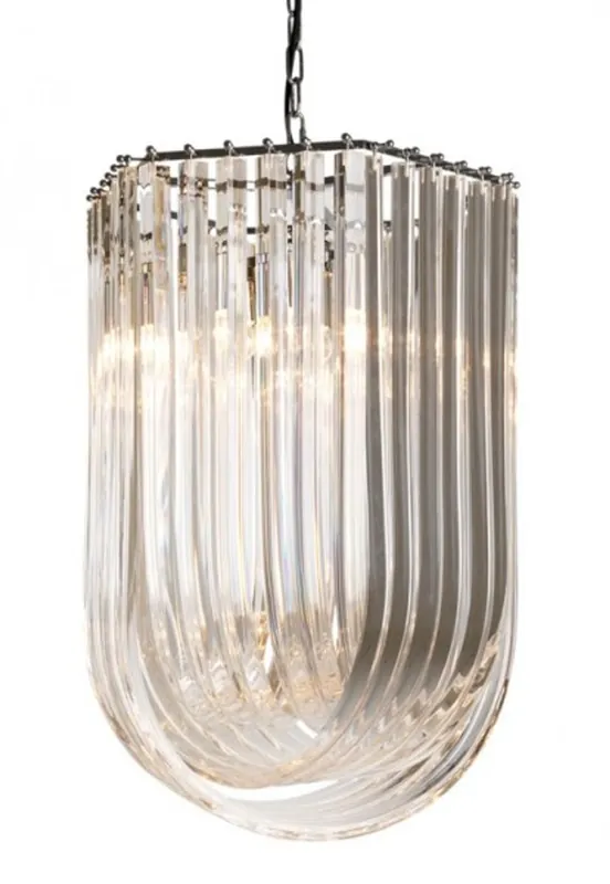 Jetzt Kaufen Casa Padrino Art Deco Murano Suspension lamp 44 x 51 cm x H70 cm Furniture Chandelier Chandelier pendant light hanging lamp
