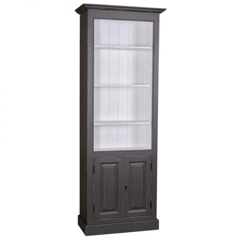 Casa Padrino Country House bookcase B 78 x H 210 cm bookcase shelving cabinet - Art Deco Art Nouveau Hotel Solid wood furniture Geprüft