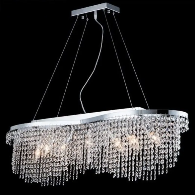 Casa Padrino Baroque ceiling crystal chandelier nickel 93.3 x H 68 cm antique style - Furniture Chandelier Chandelier pendant light hanging lamp Meistverkauft
