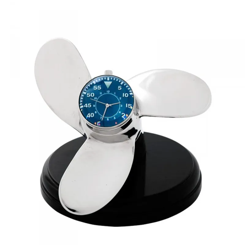Casa Padrino designer luxury table watch navy marine screw - Eyecatcher navigator clock Aktuell