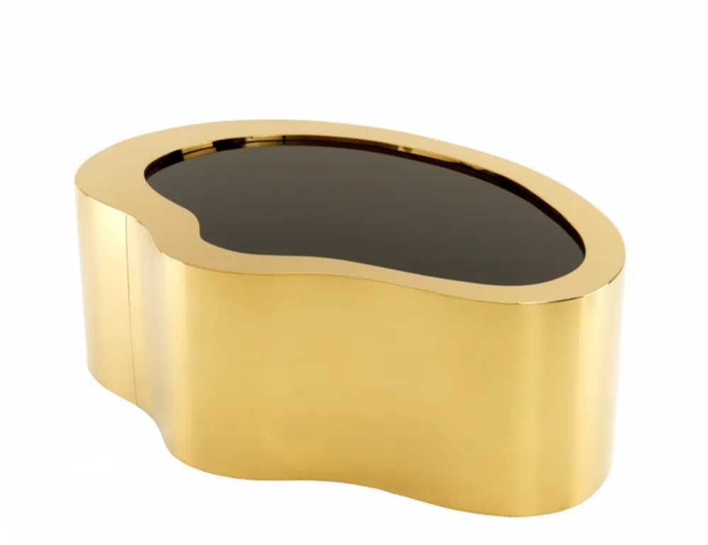 Neue Kollektion Casa Padrino Art Deco luxury coffee table gold 110 x 76 x H. 38 cm - living room coffee table - Limited Edition