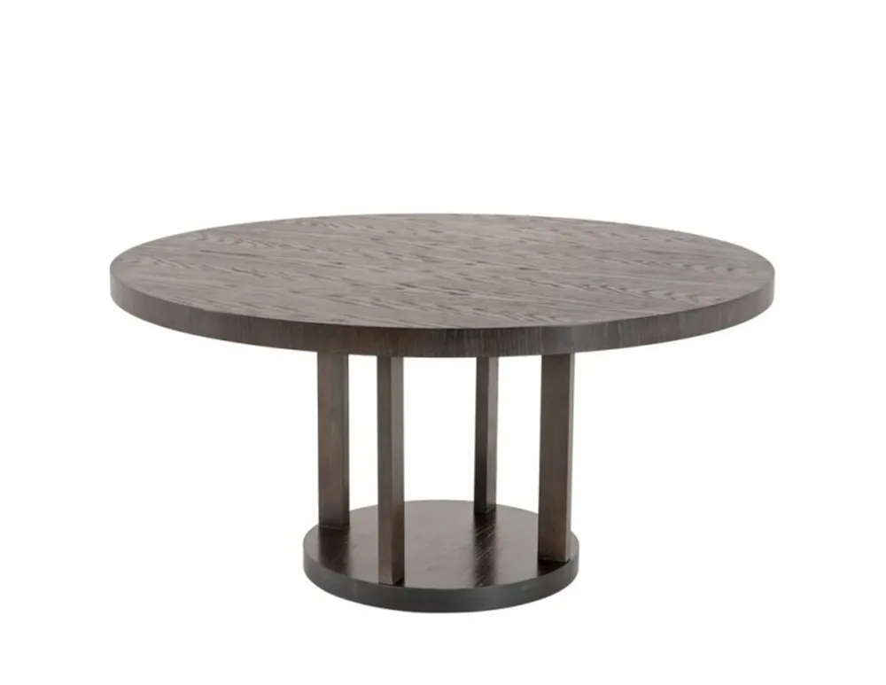 Preiswert Casa Padrino designer luxury mahogany dining table 152 x H. 75 cm - Luxury Hotel Dining Table