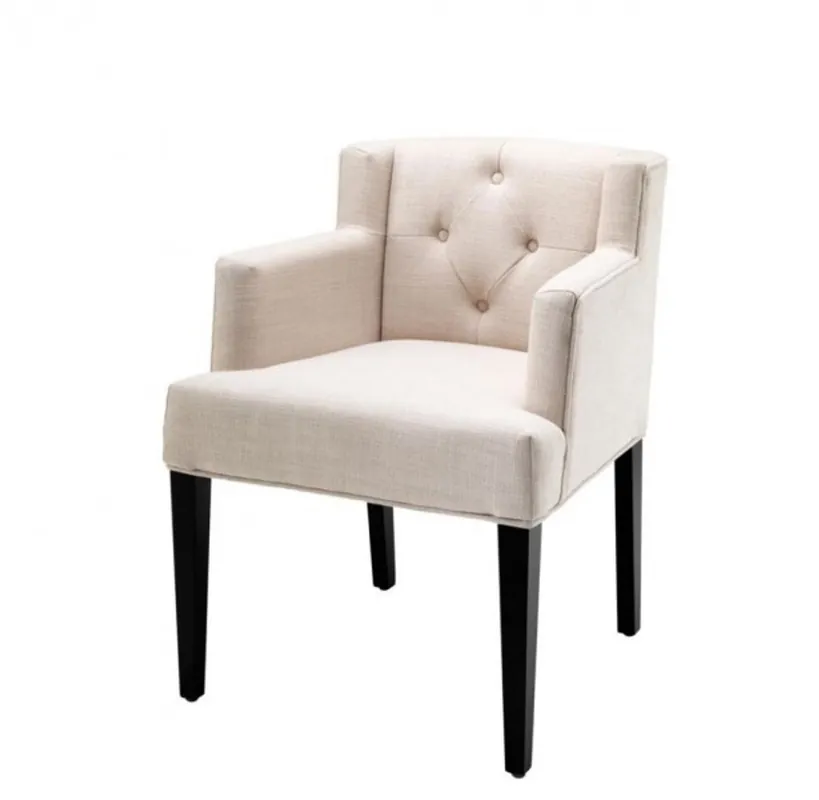 Casa Padrino chaise de luxe avec accoudoirs - Chaise de luxe Meubles Preis Gesenkt