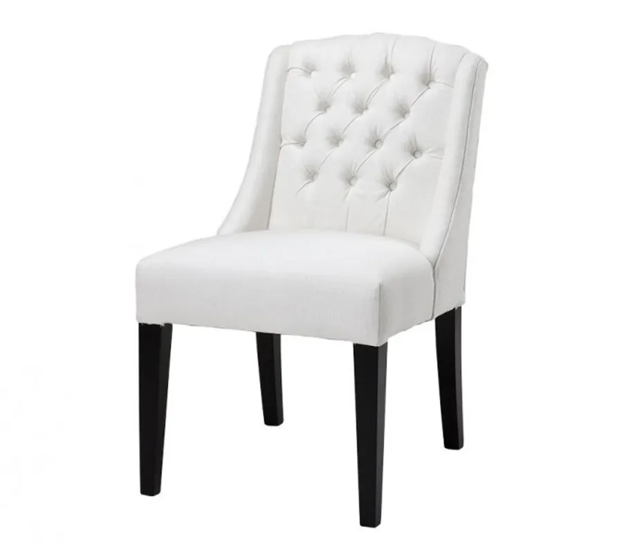 Casa Padrino chaise à manger de luxe ivoire - Hôtel meubles Direkt Vom Hersteller