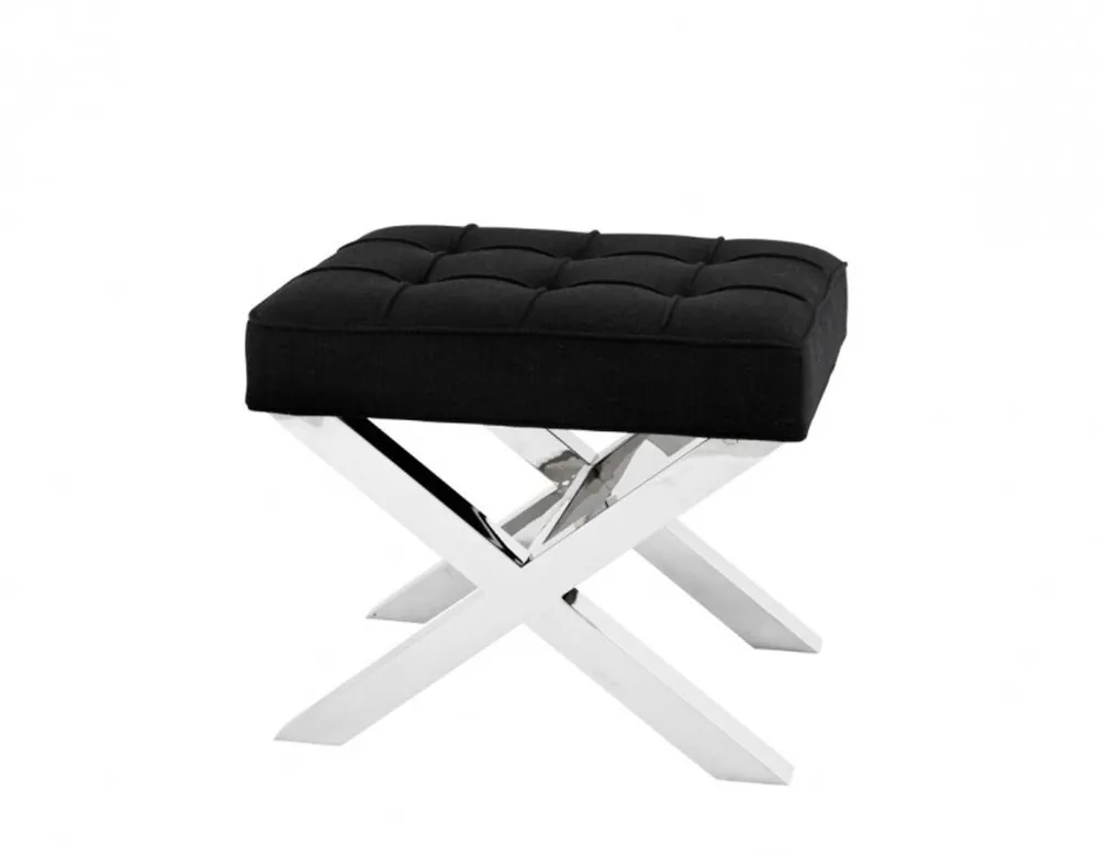 Casa Padrino luxe Tabouret 59 x 45,5 x 50,5 cm H. - Designer tabouret Hôtel Neu