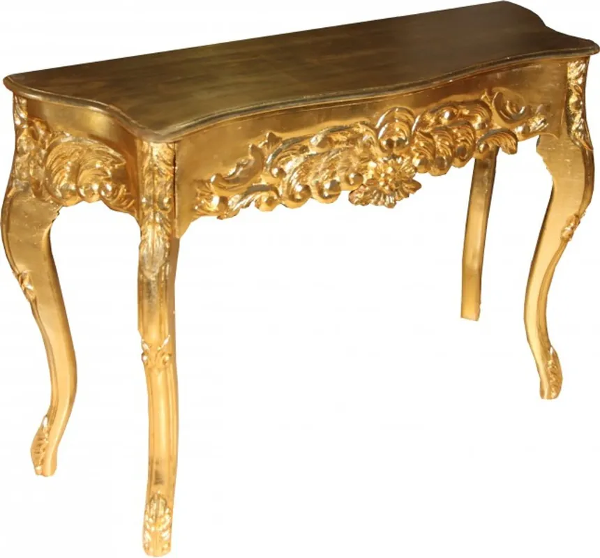 Direkt Vom Hersteller Casa Padrino console baroque avec tiroirs dames d'or B table de toilette 116 cm, H 77 cm - style ancien - mobilier baroque - Edition limitée