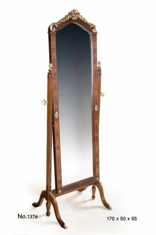 Neu Im Sortiment Casa Padrino Free Standing Mirror 55 x 50 x H. 170 cm - Baroque Mirror