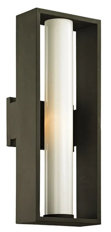 Nur Für Kurze Zeit Casa Padrino luxury outdoor wall light bronze / white 17.15 x 13.97 x H. 45.09 cm - Metal outdoor light with glass lampshade - Luxury outdoor lights - Outdoor lighting