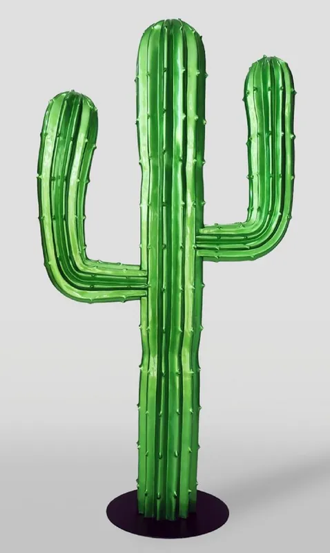 Nur Heute Casa Padrino XXL decorative cactus green / black H. 180 cm