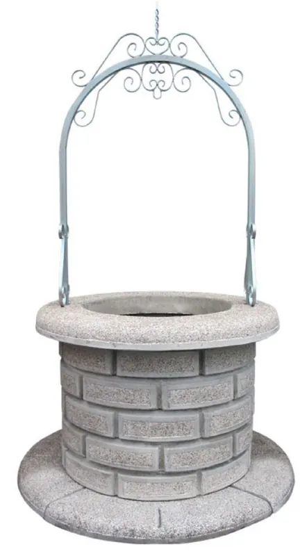 Top-Angebot Casa Padrino Art Nouveau garden fountain gray / silver Ø 130 x H. 220 cm