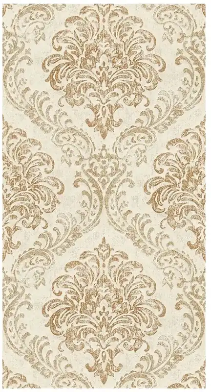 Sale Casa Padrino Baroque Non-Woven Wallpaper Cream / Gold Metallic