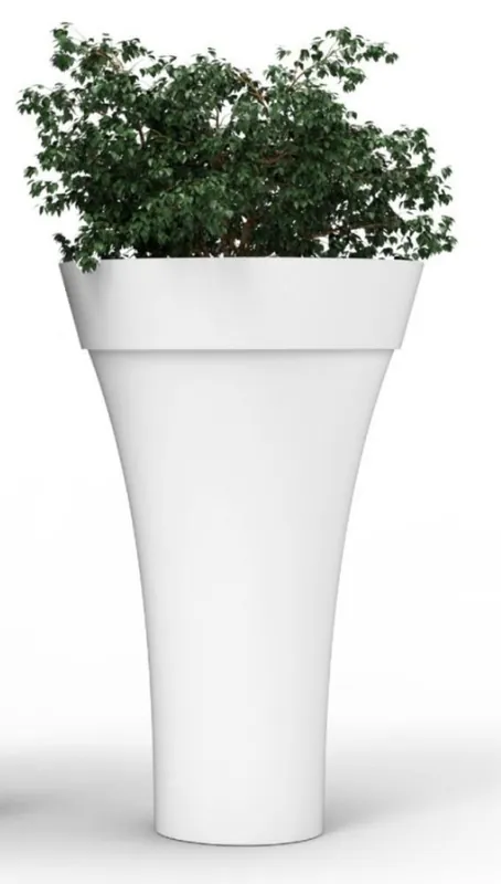 Casa Padrino luxury flower pot matt white Ø 126 x H. 197 cm Angebot