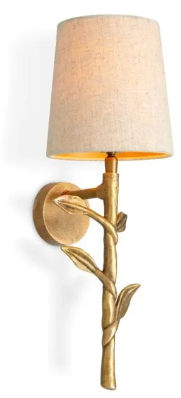 Schneller Versand Casa Padrino luxury wall lamp vintage brass / cream H. 46 cm
