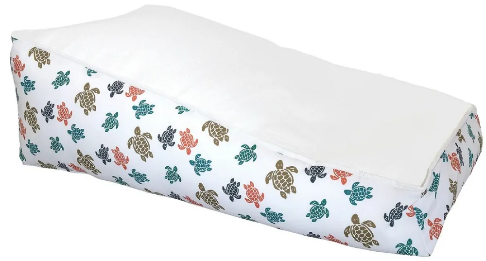 Casa Padrino luxury water lounger - pool lounger white / colorful 140 cm Zertifiziert
