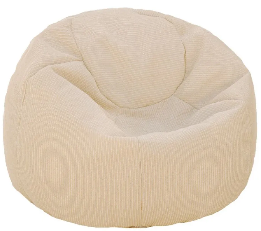 Sonderaktion Casa Padrino luxury garden bean bag beige Ø 90 cm