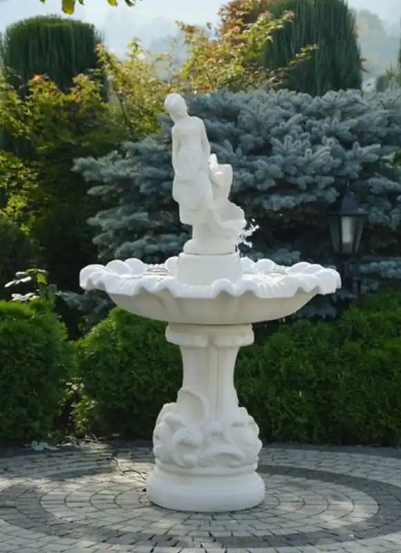 Online Kaufen Casa Padrino Baroque Fountain White Ø 100 x H. 157 cm