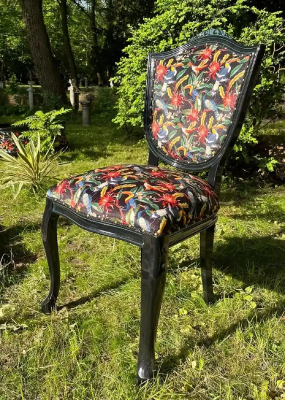 Pompöös by Casa Padrino luxury baroque dining room chair jungle - designed by Harald Glööckler Mega-Angebot