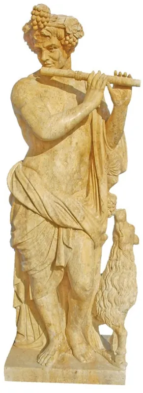 Casa Padrino Antique Style Marble Sculpture Beige H. 200 cm Neue Ware