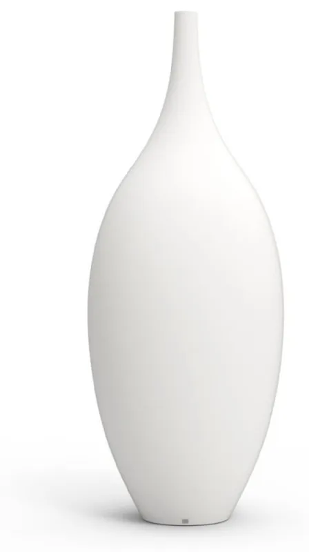 Casa Padrino luxury decorative flower pot matt white Ø 78 x H. 200 cm - Garden decoration Begrenztes Angebot