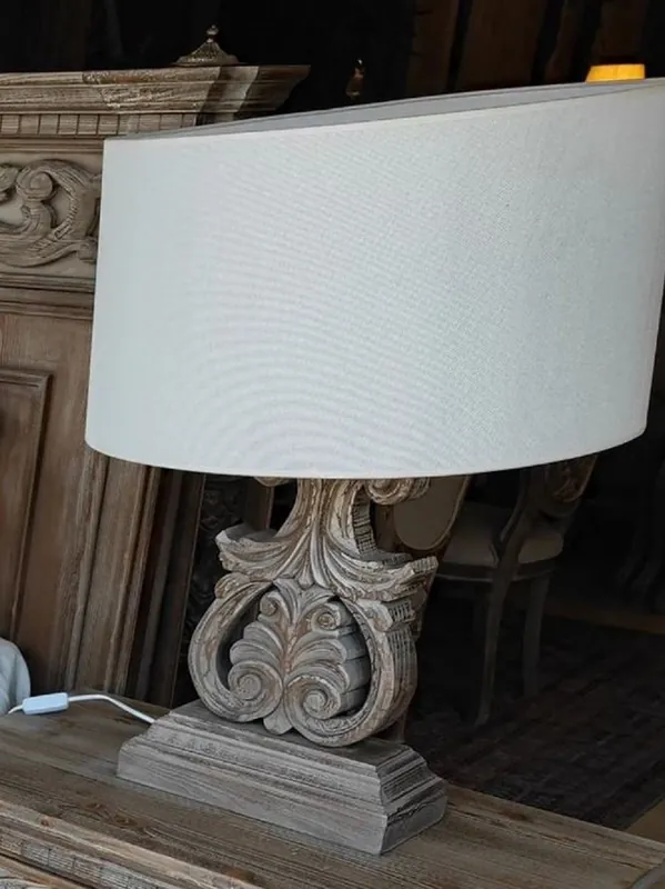 Letzte Chance Pompöös by Casa Padrino luxury baroque table lamp Provence - designed by Harald Glööckler