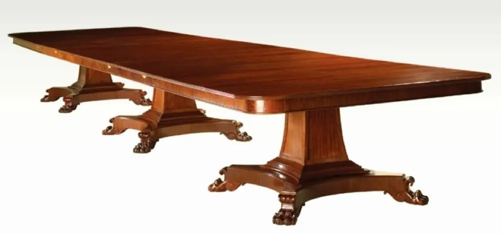 Casa Padrino Luxury Baroque Dining Table Brown 900 cm - Baroque Furniture - Made in Italy Rabatt
