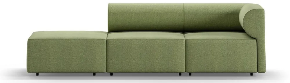 Casa Padrino Luxury Sofa Right Side Green 270 cm - Modular Living Room Sofa - Luxury Living Room Furniture Neue Kollektion