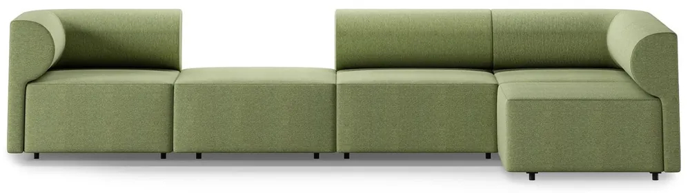 Casa Padrino Luxury Corner Sofa Green 360 x 180 cm - Modular Living Room Sofa - Luxury Living Room Furniture Aktuell