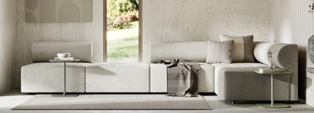 Casa Padrino Luxury Corner Sofa Gray 360 x 180 cm - Modular Living Room Sofa - Luxury Furniture Beliebt