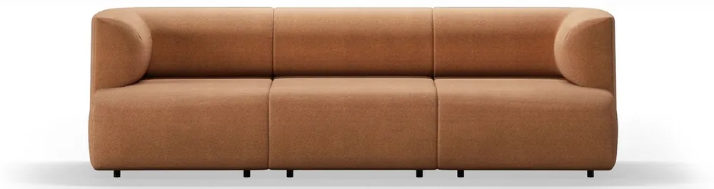 Casa Padrino Luxury Sofa Brown 270 cm - Modular Living Room Sofa - Luxury Living Room Furniture Knallerangebot