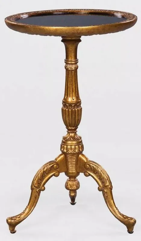 Casa Padrino luxury baroque side table in chinese style antique gold / black - Baroque furniture Saisonangebot