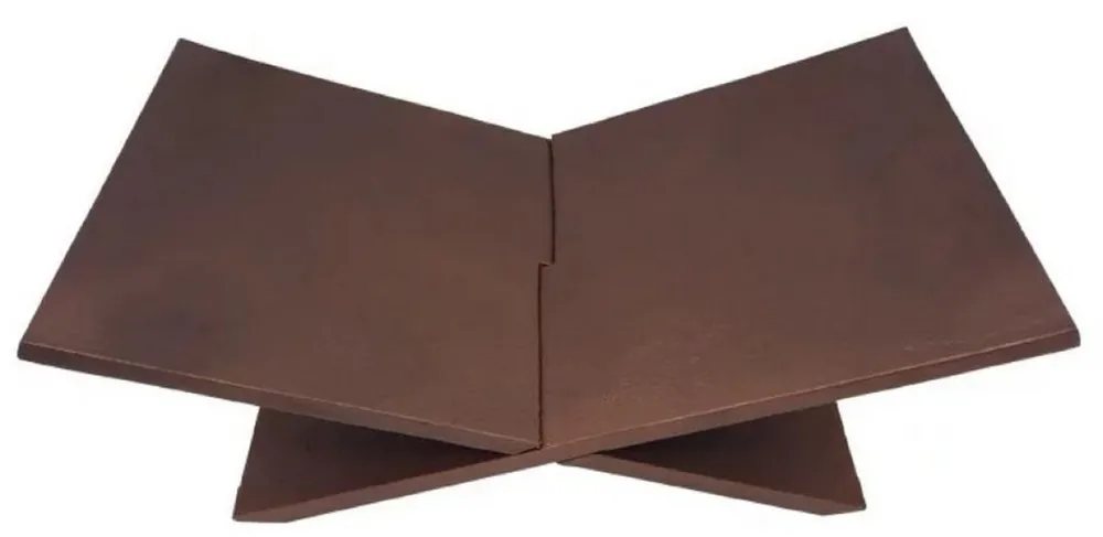 Letzte Chance Casa Padrino luxury aluminum book stand / bookend bronze 49.5 cm - Decorative accessories