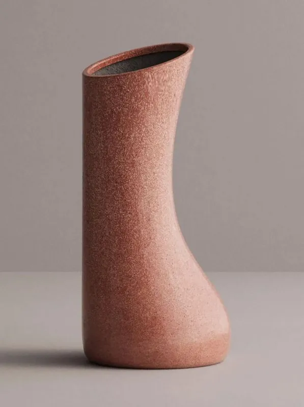 Sonderaktion Casa Padrino luxury decorative flower pot red H. 100 cm - Concrete plant pot