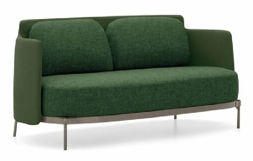 Mega-Angebot Casa Padrino luxury 2-seater sofa green / bronze 160 cm - Living room & hotel furniture
